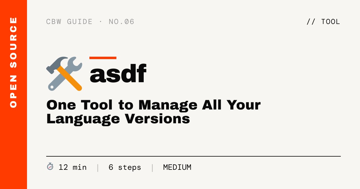 One Tool to Manage All Your Language Versions