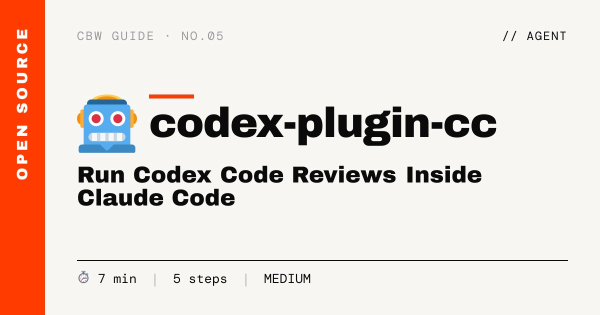 Run Codex Code Reviews Inside Claude Code